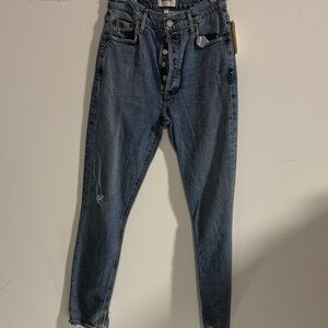 Agolde Classic Blue Denim Jeans